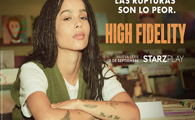 Póster de 'High Fidelity' con Zoë Kravitz destacada
