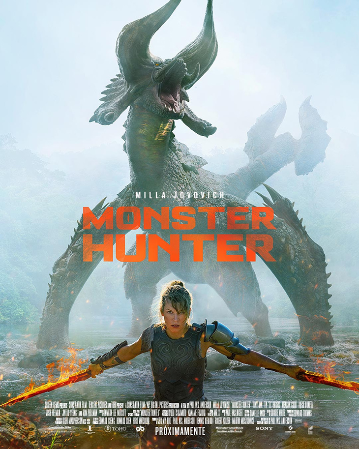 Póster de la película 'Monster Hunter'