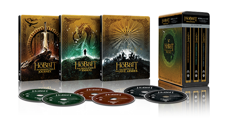 Pack en 4k de la trilogía de El Hobbit