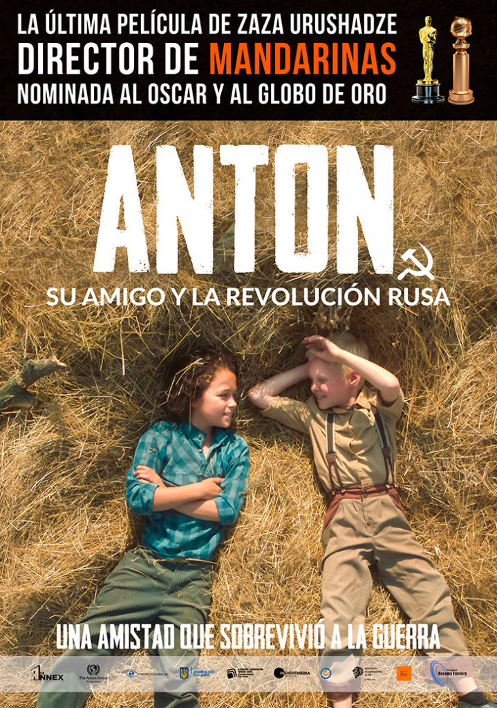 Cartel de la película 'Anton, su amigo y la revolución rusa'