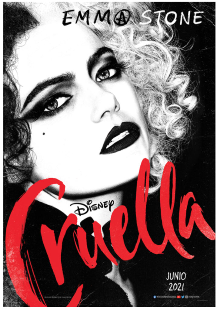 Póster de 'Cruella', de Disney