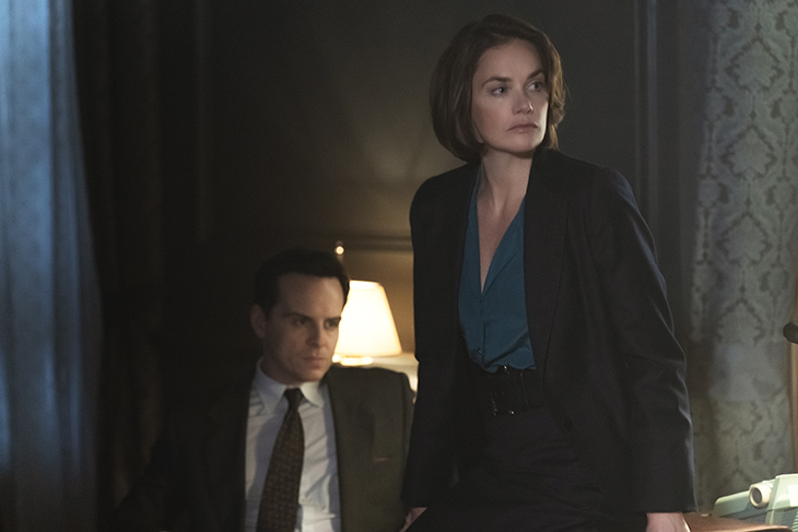 Ruth Wilson y Andrew Scott en una imagen de la película 'Oslo'