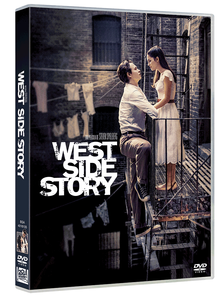 Carátula del Dvd de West Side Story