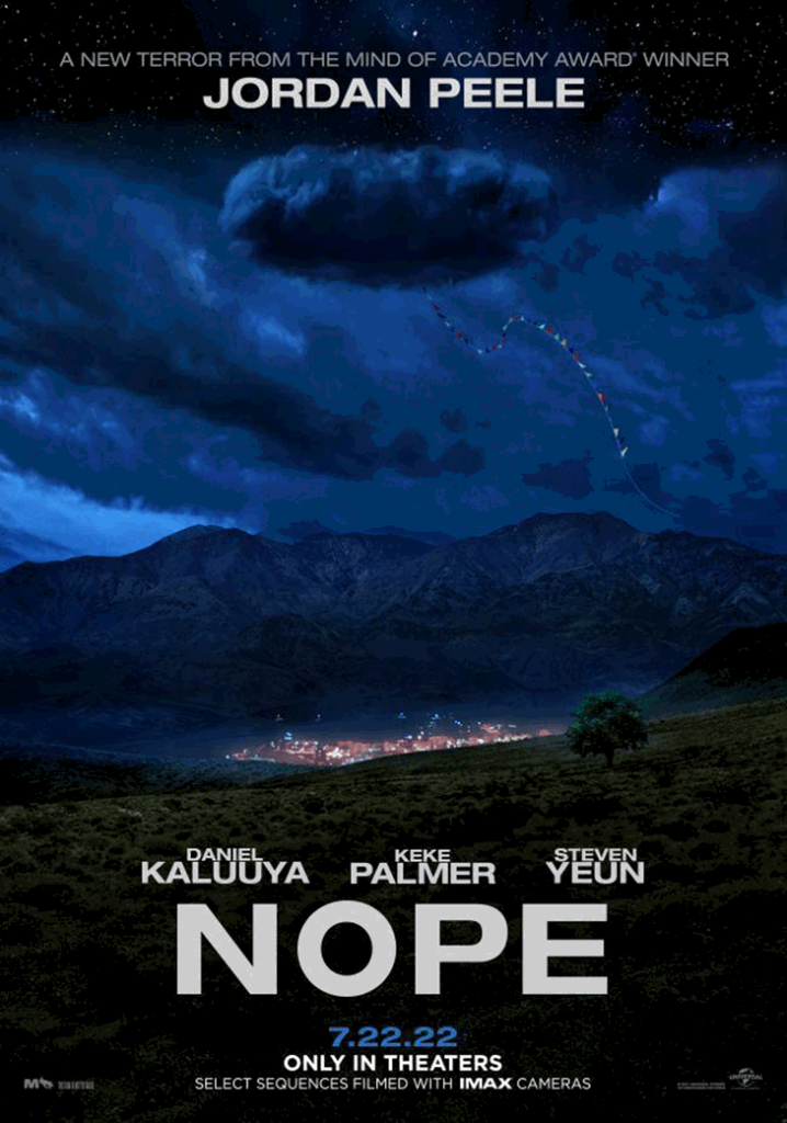 Póster de la película Nope, de Jordan Peele