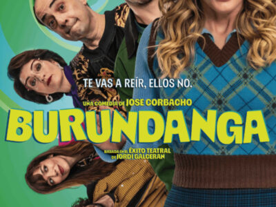 Cartel oficial de Burundanga, dirigida por José Corbacho