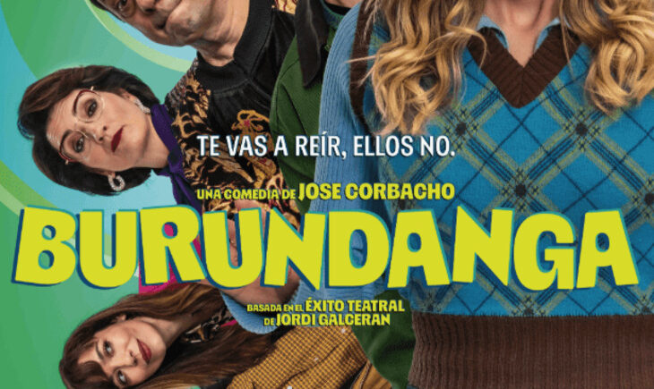 Cartel oficial de Burundanga, dirigida por José Corbacho