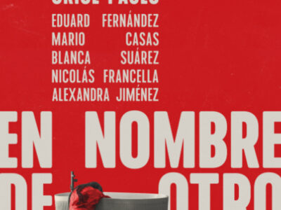 Cartel oficial de En nombre de otro, película de Oriol Paulo