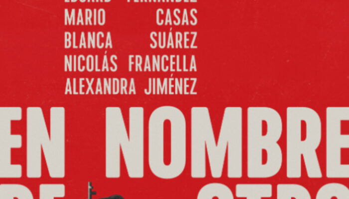 Cartel oficial de En nombre de otro, película de Oriol Paulo