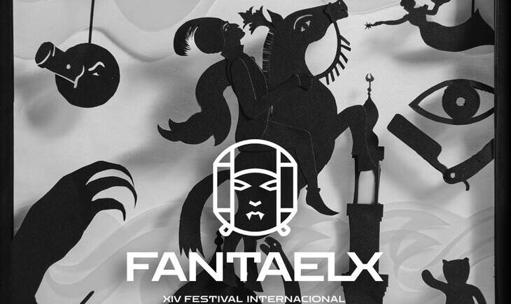 Cartel de FANTAELX 2026 inspirado en Las aventuras del príncipe Achmed de Lotte Reiniger