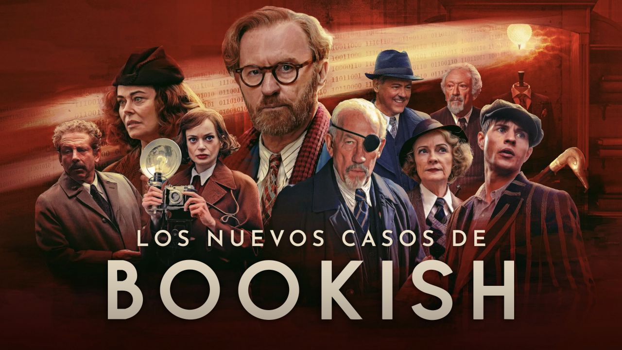 Los nuevos casos de Bookish: imagen promocional oficial con el reparto