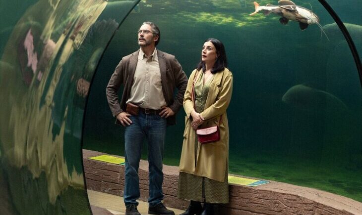 Paco León y Miren Ibarguren en una escena de Rata, la nueva comedia de Netflix