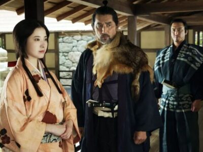 Masahiro Motoki, Yuriko Yoshitaka y Masaki Suda en El samurái y el prisionero
