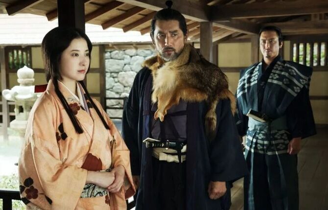Masahiro Motoki, Yuriko Yoshitaka y Masaki Suda en El samurái y el prisionero