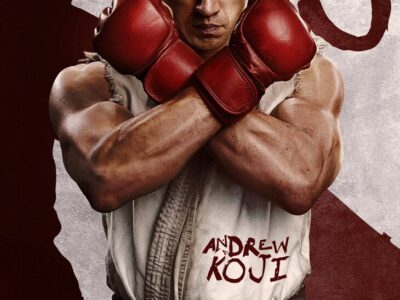 Andrew Koji como Ryu en Street Fighter, imagen promocional oficial