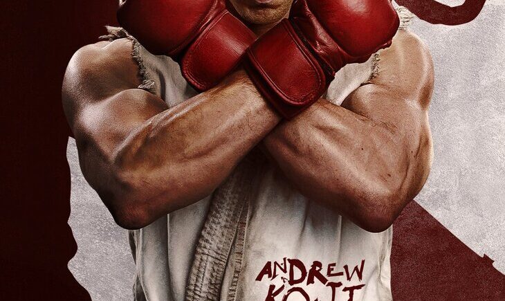 Andrew Koji como Ryu en Street Fighter, imagen promocional oficial