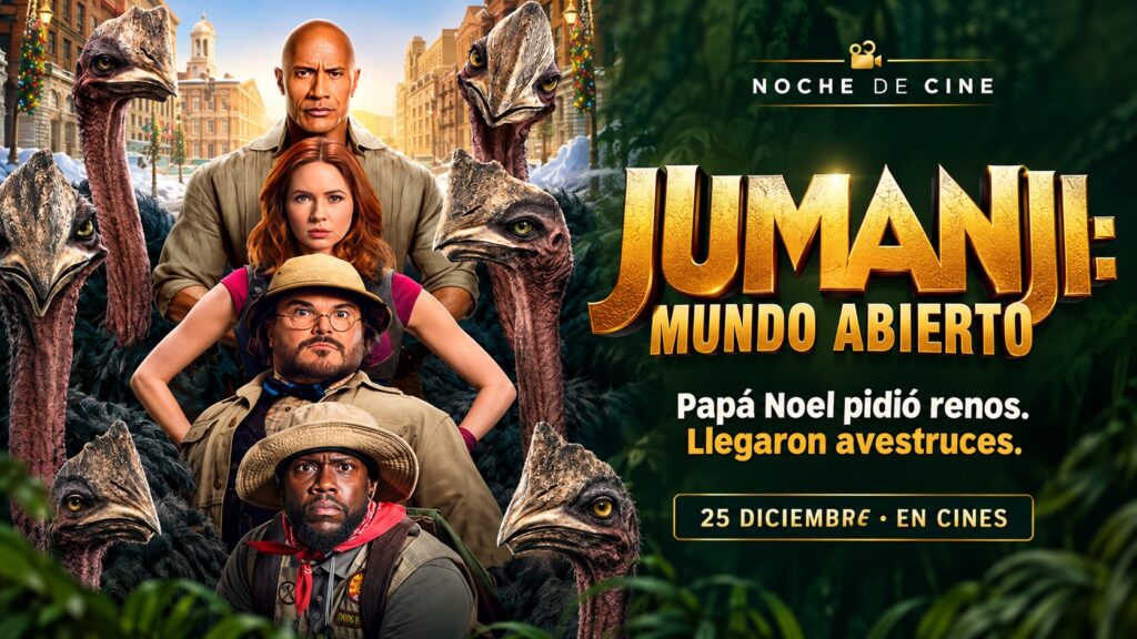 Jumanji: Mundo Abierto presenta nuevo tráiler y llega a España el 25 de diciembre