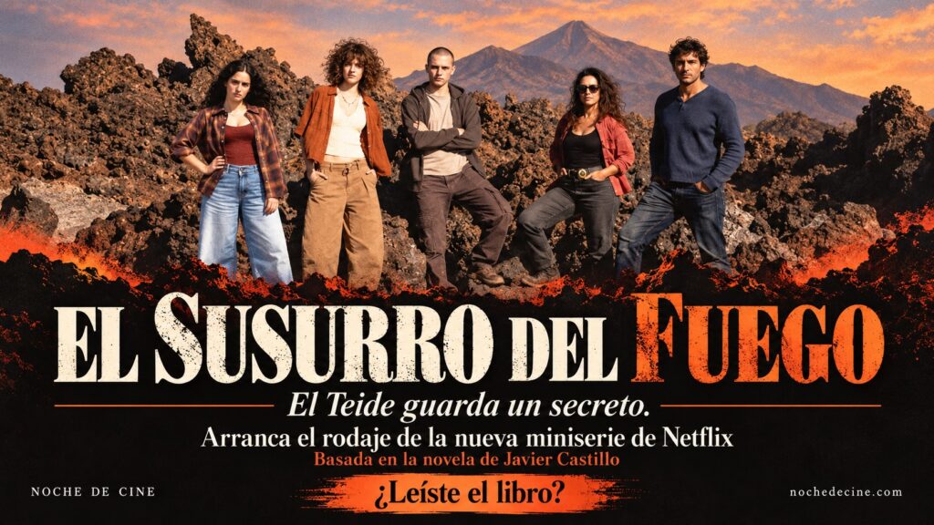 Reparto de El susurro del fuego, nueva miniserie de Netflix basada en Javier Castillo