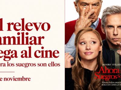 Ahora los suegros son ellos: Ben Stiller y Ariana Grande llegan al cine el 27 de noviembre