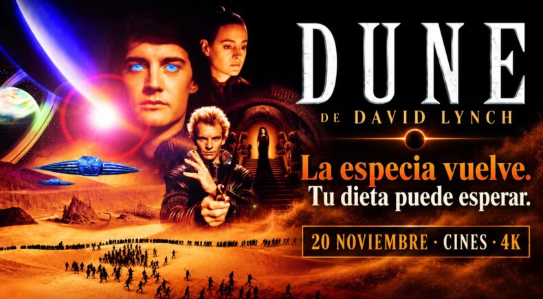 Dune de David Lynch vuelve a los cines de España en 4K el 20 de noviembre